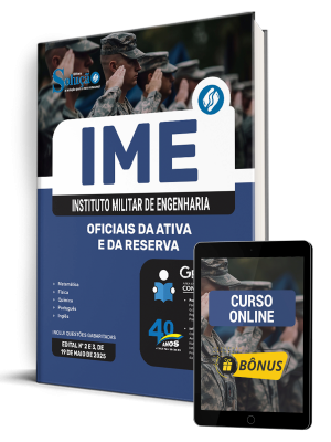 Apostila IME 2025 - Oficiais da Ativa e da Reserva - Imagem 1