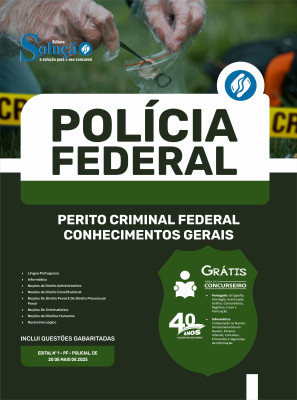Apostila Polícia Federal (PF) 2025 - Perito Criminal Federal - Conhecimentos Gerais - Imagem 3