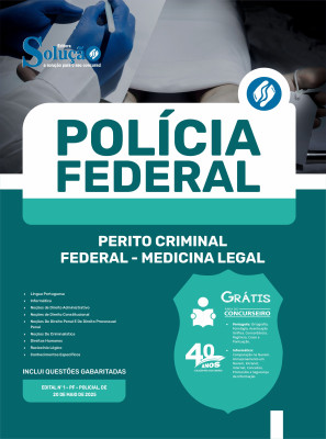 Apostila Polícia Federal (PF) 2025 - Perito Criminal Federal - Medicina Legal - Imagem 3