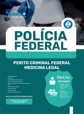 Apostila Polícia Federal (PF) 2025 - Perito Criminal Federal - Medicina Legal - Imagem 3