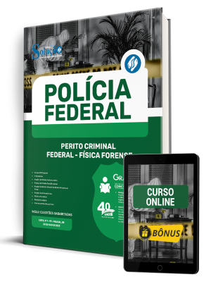 Apostila Polícia Federal (PF) 2025 - Perito Criminal Federal - Física Forense - Imagem 1