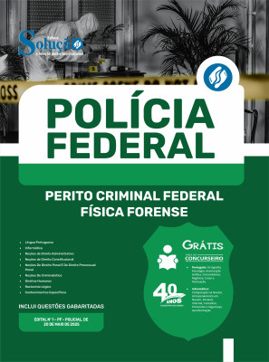 Apostila Polícia Federal (PF) 2025 - Perito Criminal Federal - Física Forense - Imagem 3