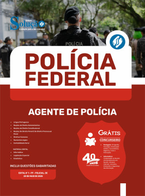 Apostila Polícia Federal (PF) 2025 - Agente de Polícia Federal - Imagem 3