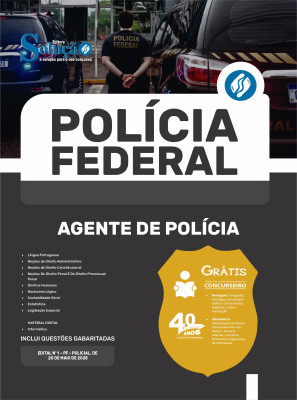 Apostila Polícia Federal (PF) em PDF 2025 - Agente de Polícia Federal - Imagem 1