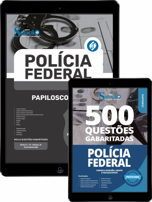 Combo Polícia Federal (PF) - Papiloscopista Policial Federal - Imagem 1