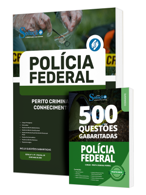 Combo Polícia Federal (PF) - Perito Criminal Federal - Conhecimentos Gerais - Imagem 1