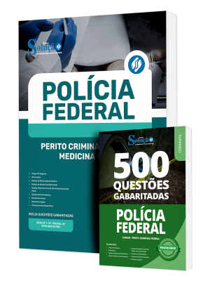 Combo Polícia Federal (PF) - Perito Criminal Federal - Medicina Legal - Imagem 1