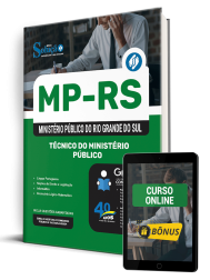 Capa Apostila MP-RS 2025 - Técnico do Ministério Público