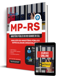 Capa Apostila MP-RS 2025 - Analista do Ministério Público - Especialidade Arquivologia
