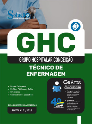 Apostila GHC 2025 - Técnico de Enfermagem - Imagem 3