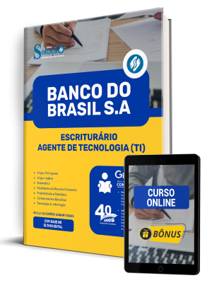 Apostila Banco do Brasil 2025 - Escriturário - Agente de Tecnologia (TI) - Imagem 1