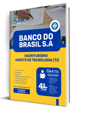 Apostila Banco do Brasil 2025 - Escriturário - Agente de Tecnologia (TI) - Imagem 2