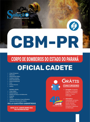 Apostila CBM-PR 2025 - Oficial Cadete - Imagem 3