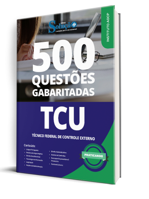 Caderno de Questões TCU - Técnico Federal de Controle Externo - 500 Questões Gabaritadas - Imagem 1