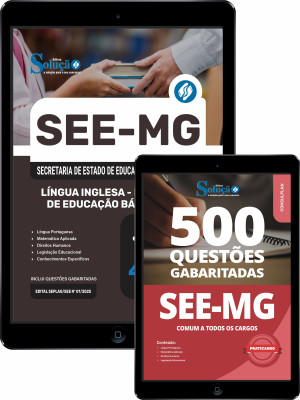 Combo SEE-MG - Língua Inglesa - Professor de Educação Básica (PEB) - Imagem 1