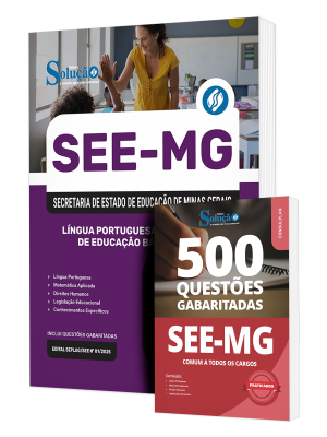 Combo SEE-MG - Língua Portuguesa - Professor de Educação Básica (PEB) - Imagem 1