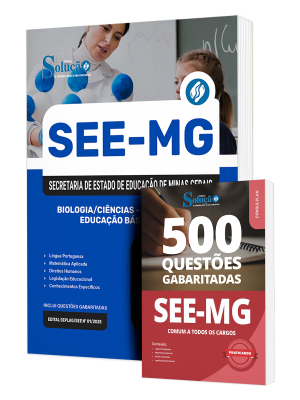 Combo SEE-MG - Biologia/Ciências - Professor de Educação Básica (PEB) - Imagem 1