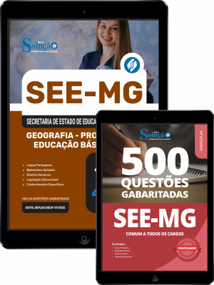 Combo SEE-MG - Geografia - Professor de Educação Básica (PEB) - Imagem 1