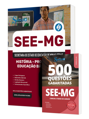 Combo SEE-MG - História - Professor de Educação Básica (PEB) - Imagem 1