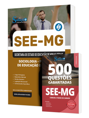 Combo SEE-MG - Sociologia - Professor de Educação Básica (PEB) - Imagem 1