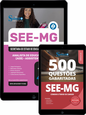 Combo SEE-MG - Analista de Educação Básica (AEB) - Assistente Social - Imagem 1