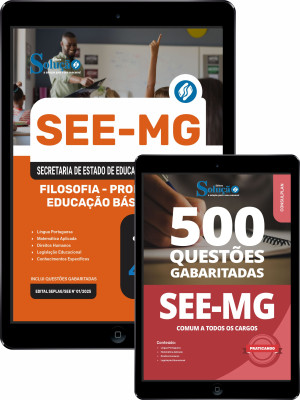 Combo SEE-MG - Filosofia - Professor de Educação Básica (PEB) - Imagem 1