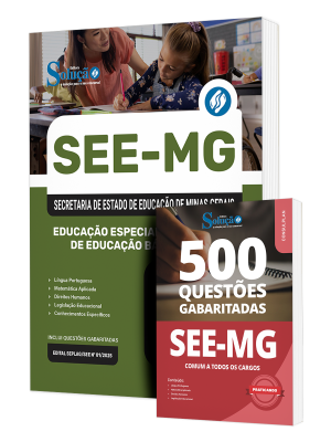 Combo SEE-MG - Educação Especial - Professor de Educação Básica (PEB) - Imagem 1
