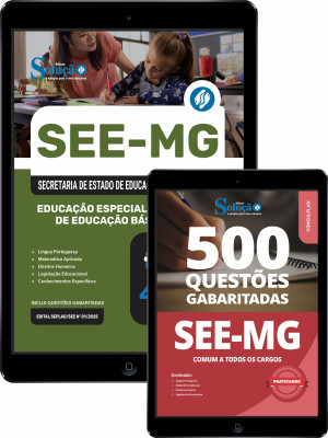 Combo SEE-MG - Educação Especial - Professor de Educação Básica (PEB) - Imagem 1