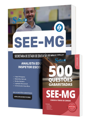 Combo SEE-MG - Analista Educacional - Inspetor Escolar (ANE-LE) - Imagem 1