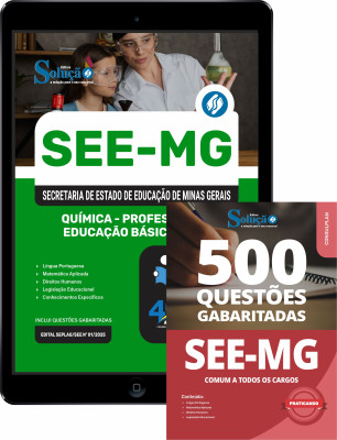 Combo SEE-MG - Química - Professor de Educação Básica (PEB) - Imagem 1