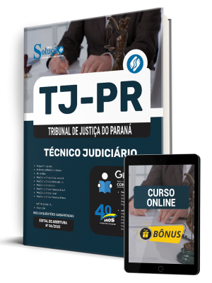 Apostila TJ-PR 2025 - Técnico Judiciário - Imagem 1