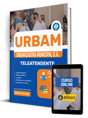 Apostila URBAM 2025 - Teleatendente - Imagem 1