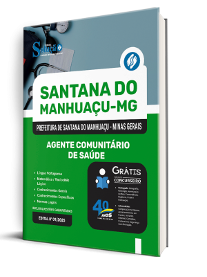 Apostila Prefeitura de Santana do Manhuaçu-MG 2025 - Agente Comunitário de Saúde - Imagem 2