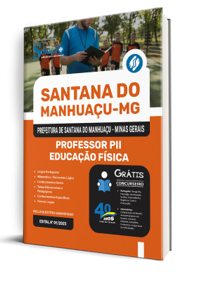 Apostila Prefeitura de Santana do Manhuaçu-MG 2025 - Professor PII - Educação Física - Imagem 2
