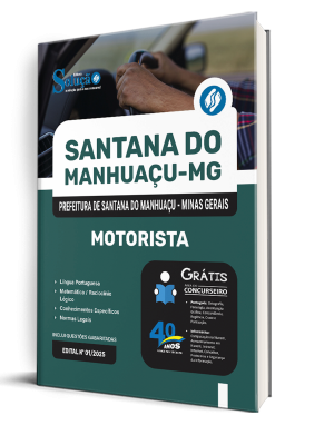 Apostila Prefeitura de Santana do Manhuaçu-MG 2025 - Motorista - Imagem 2