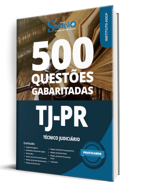 Caderno de Questões TJ-PR - Técnico Judiciário - 500 Questões Gabaritadas - Imagem 1
