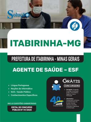 Apostila Prefeitura de Itabirinha - MG 2025 - Agente de Saúde - ESF - Imagem 3
