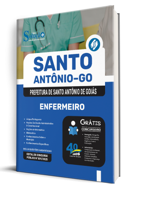 Apostila Prefeitura de Santo Antônio de Goiás - GO 2025 - Enfermeiro - Imagem 2