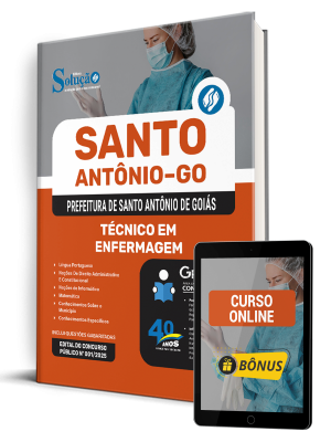 Apostila Prefeitura de Santo Antônio de Goiás - GO 2025 - Técnico em Enfermagem - Imagem 1
