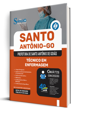 Apostila Prefeitura de Santo Antônio de Goiás - GO 2025 - Técnico em Enfermagem - Imagem 2