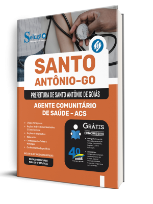 Apostila Prefeitura de Santo Antônio de Goiás - GO 2025 - Agente Comunitário de Saúde – ACS - Imagem 2