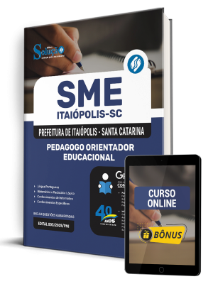 Apostila SME Itaiópolis - SC 2025 - Pedagogo Orientador Educacional - Imagem 1
