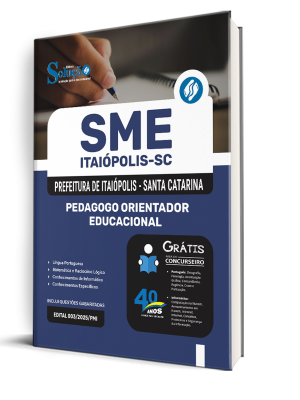 Apostila SME Itaiópolis - SC 2025 - Pedagogo Orientador Educacional - Imagem 2