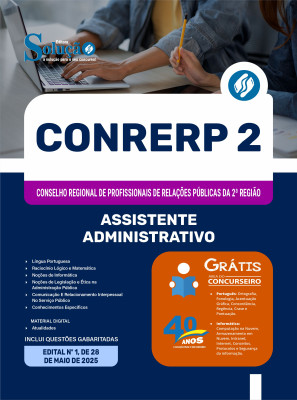 Apostila CONRERP-2 2025 - Assistente Administrativo - Imagem 3