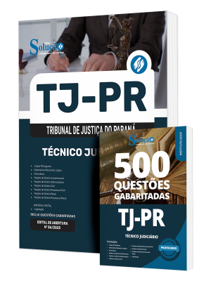 Combo TJ-PR - Técnico Judiciário - Imagem 1