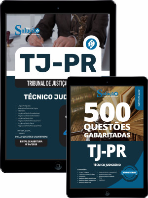 Combo TJ-PR - Técnico Judiciário - Imagem 1
