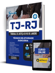 Capa Apostila TJ-RJ 2025 - Técnico de Atividade Judiciária