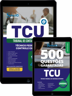 Combo TCU - Técnico Federal de Controle Externo - Imagem 1