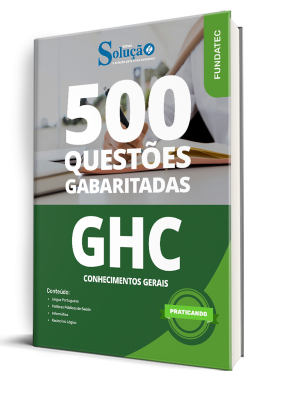 Caderno de Questões GHC - Conhecimentos Gerais - 500 Questões Gabaritadas - Imagem 1