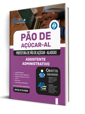 Apostila Prefeitura de Pão de Açúcar-AL 2025 - Assistente Administrativo - Imagem 2